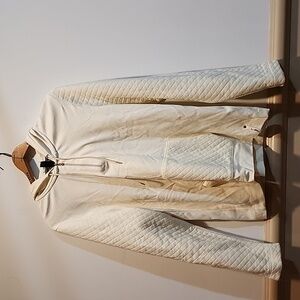 Lauren by Ralph Lauren Cream pullover hooded sweatshirt XL